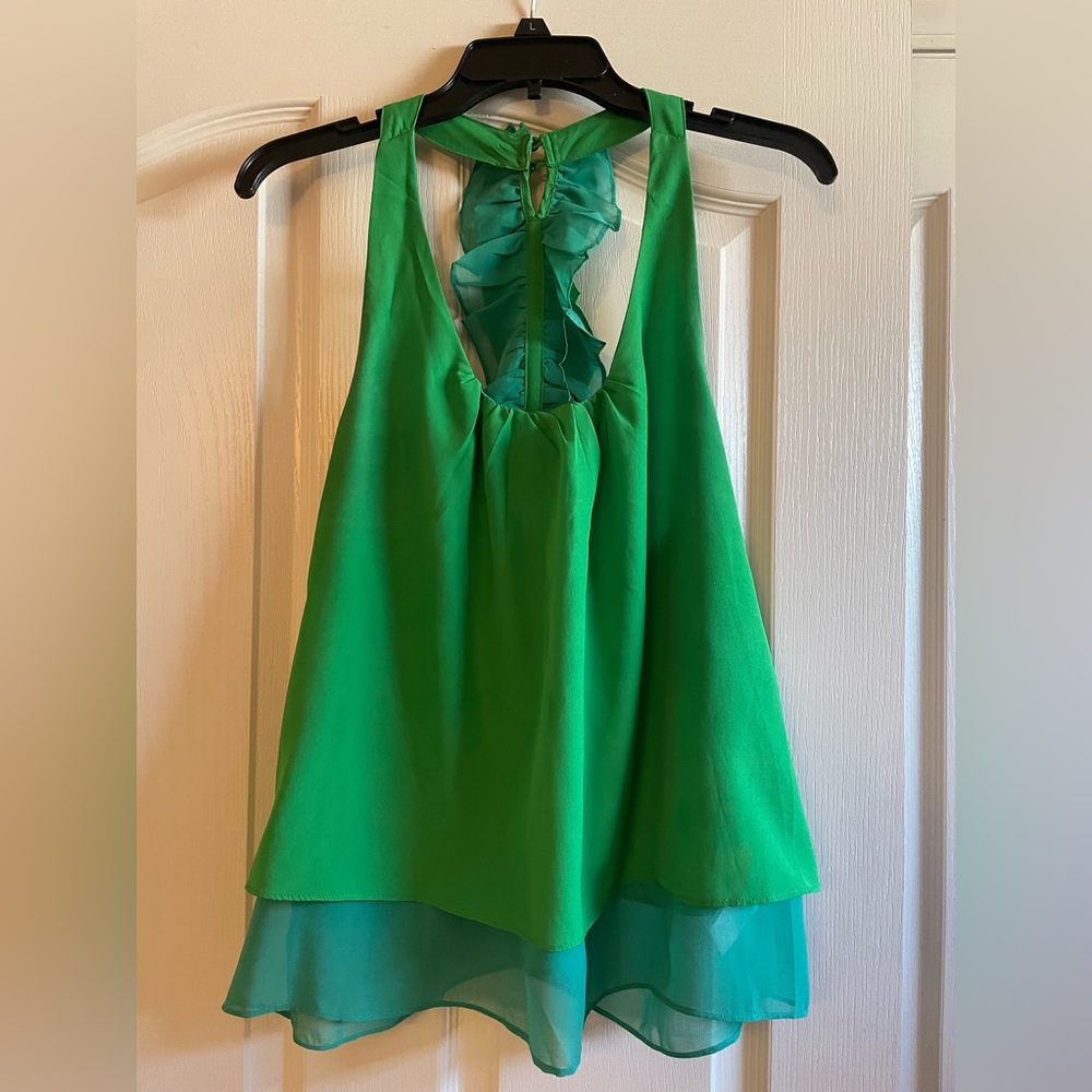 Gorgeous Green Blouse/Tank!!